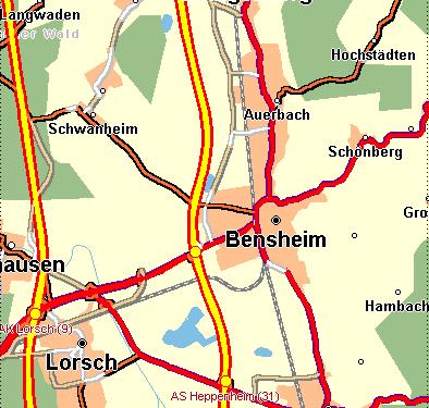 Bensheim-Karte-Link zum Ort-www.focht-beton.de